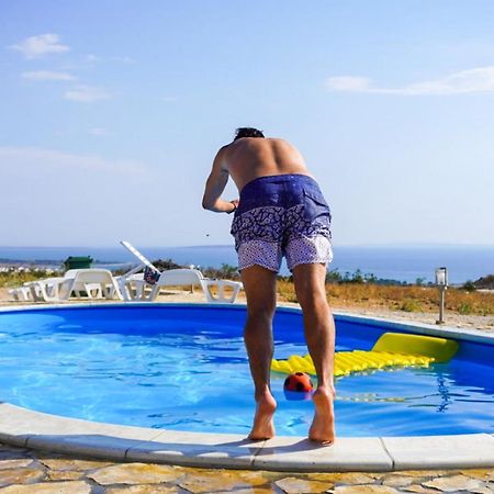 Beautiful Secluded Area Near Novalja Vacation House With Pool And Sea View Villa Lara Kültér fotó